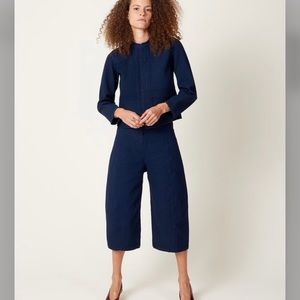 Caron Callahan Morris Pant in Navy Pique